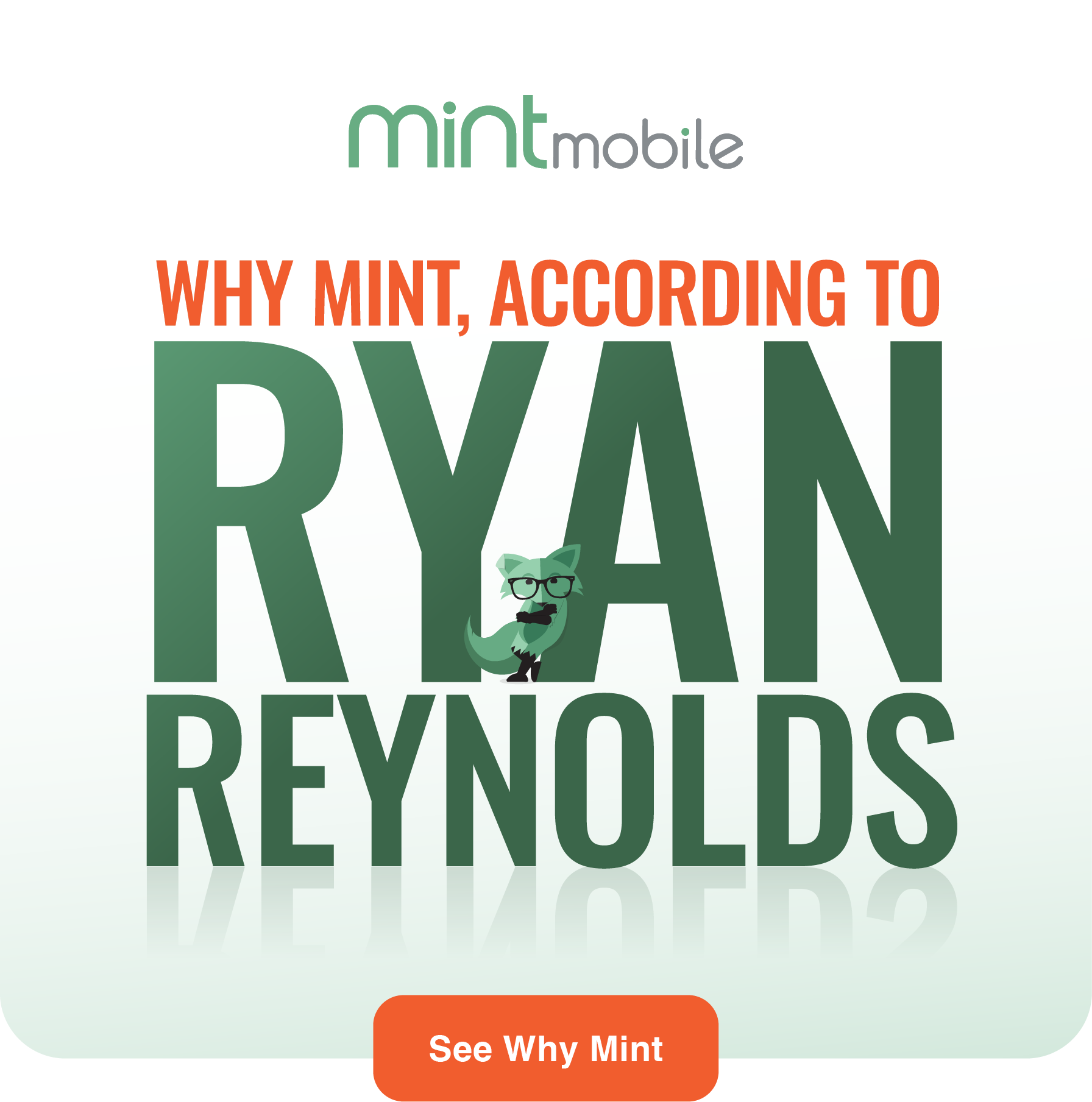 Why Mint, according to Ryan Reynolds