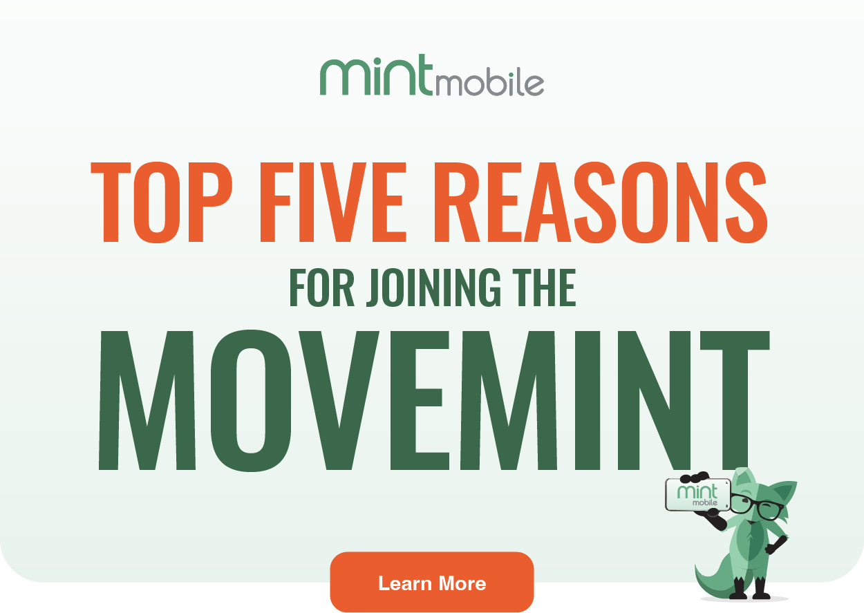 Top Five Reasons for joining the moveMINT