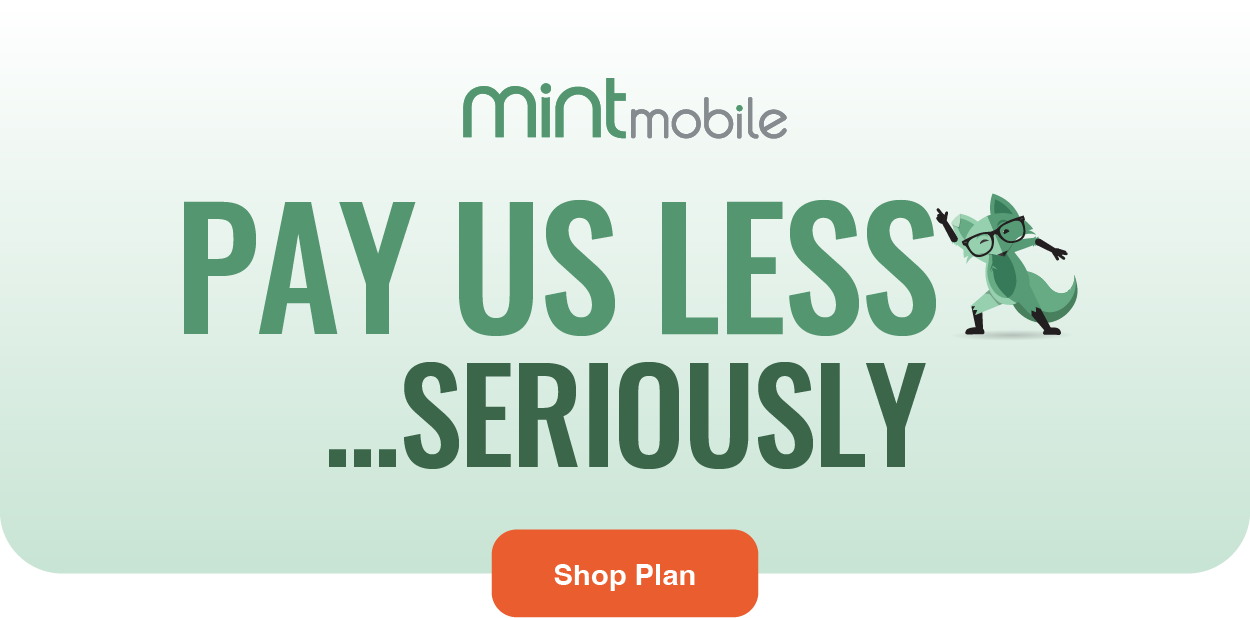 Pay us less...seriously 