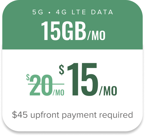 15GB/MO