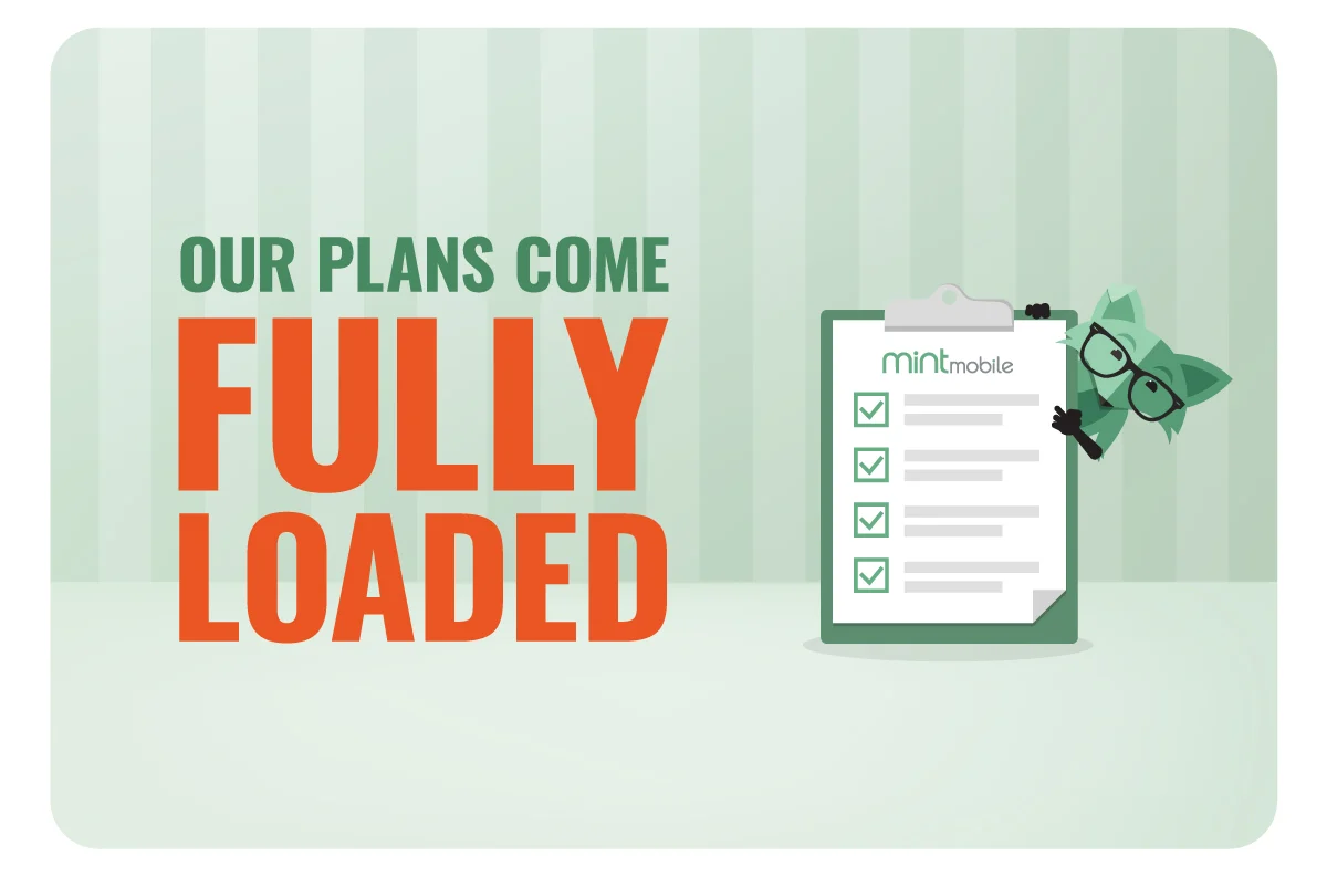 Our plans come fully loaded