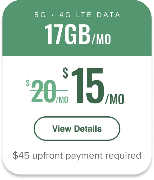 17GB/mo