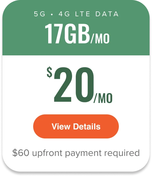 17GB/mo