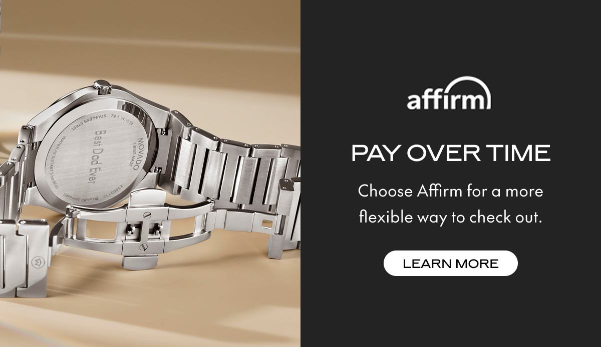 PAY OVER TIME WITH AFFIRM