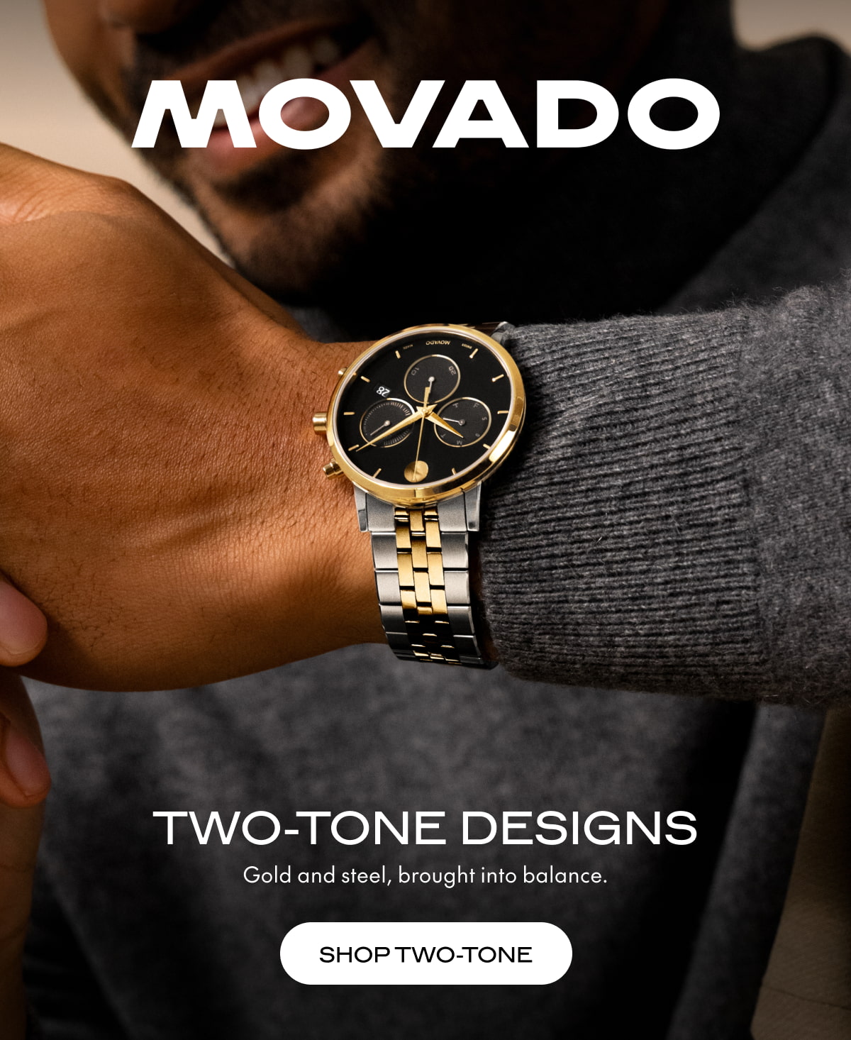 TWO TONE WATCHES