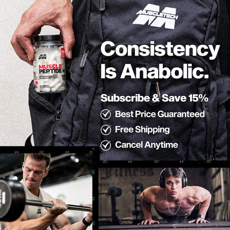 Save 15% off Muscle Peptide 185 - CLICK HERE