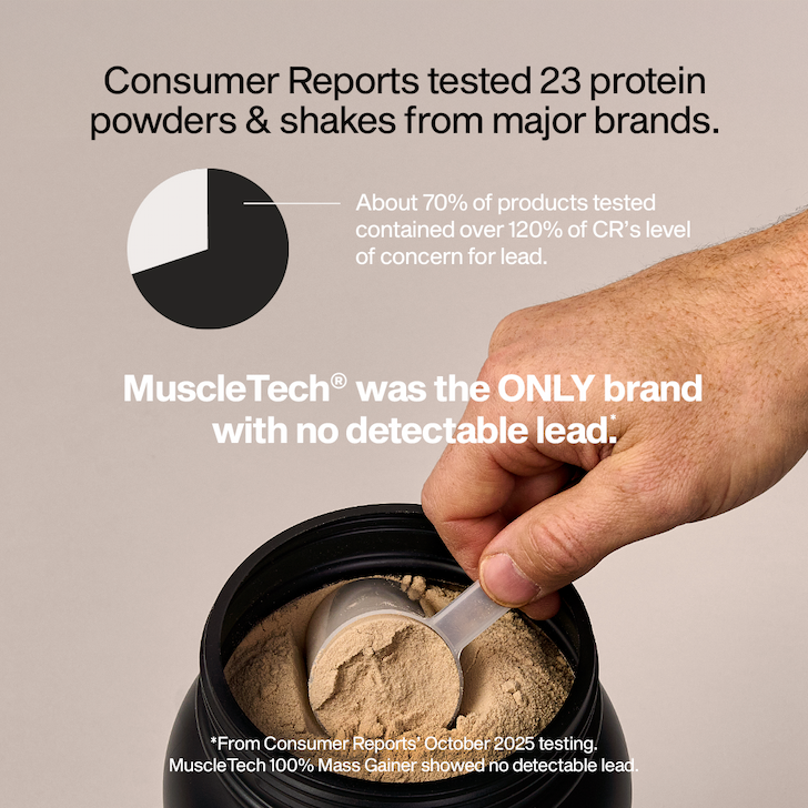 Man holding shaker cup of protein shake