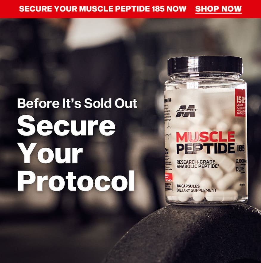 Muscle Peptide 185 back in stock