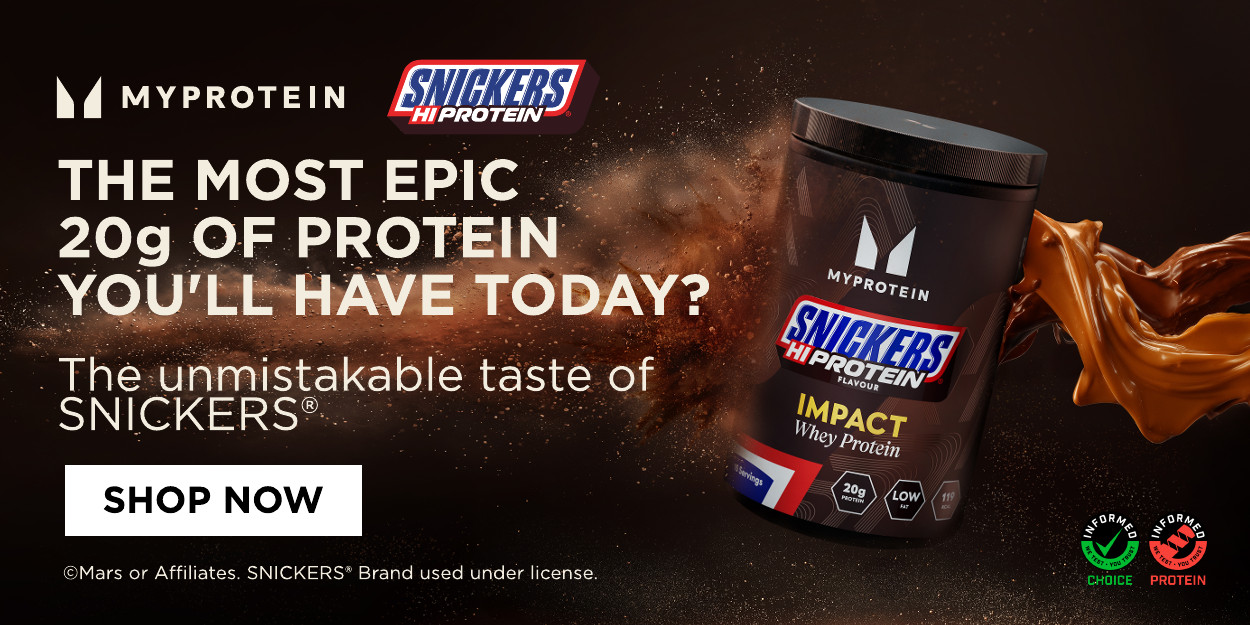 Impact Whey Protein - Snickers®