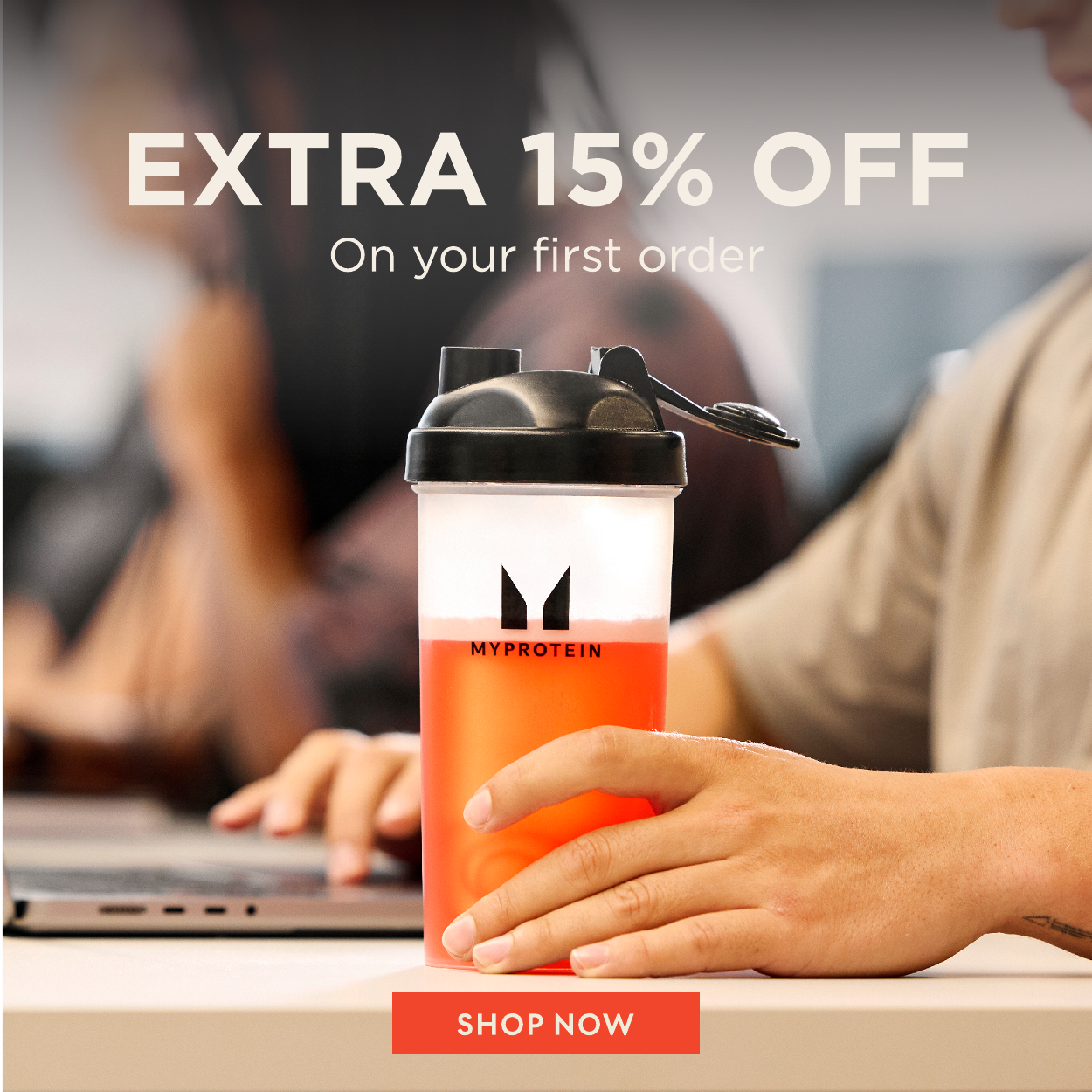 Extra 15% off your first order
