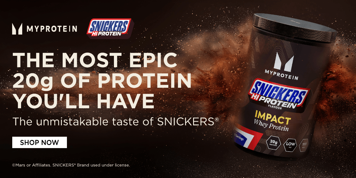 20g of epic Snickers Protein
