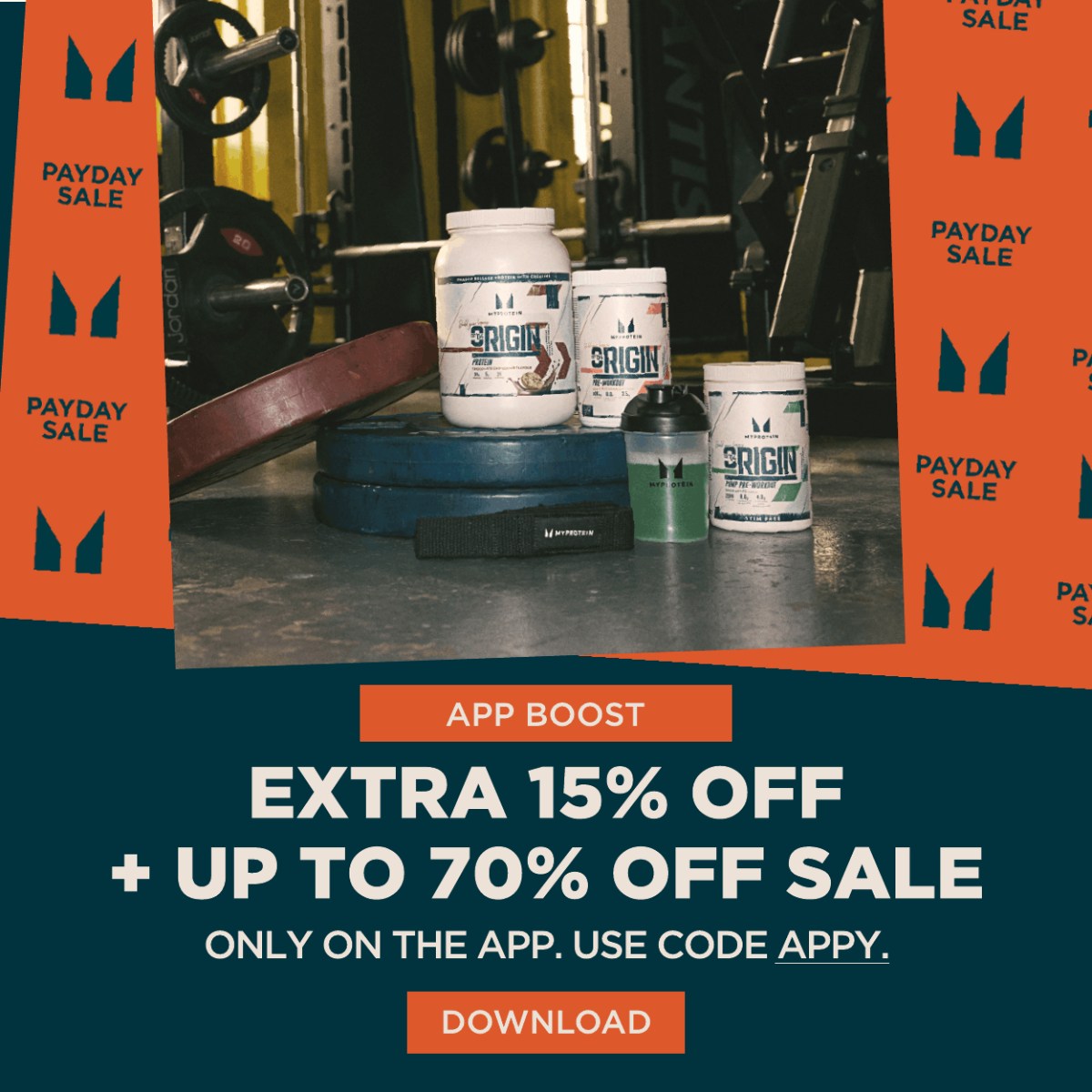 UP TO 70% OFF + extra 15% on the app