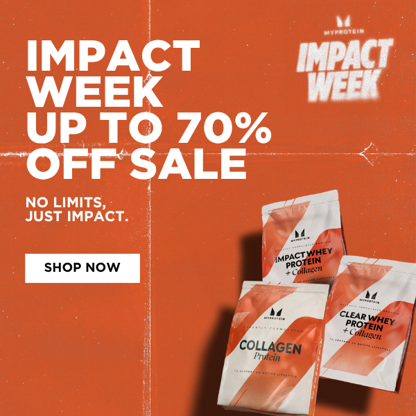 UP TO 70% OFF IMPACT WEEK SALE.