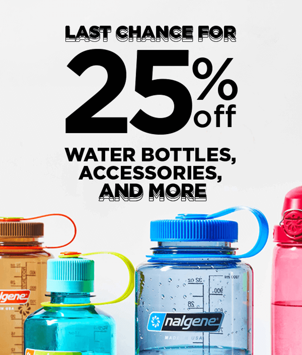 Last chance for 25% off