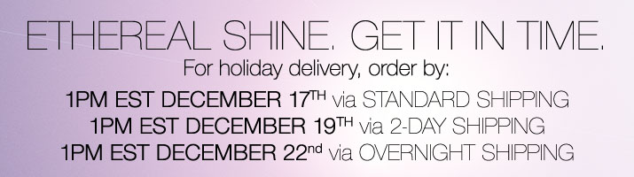 Ethereal Shine. Get It In Time.