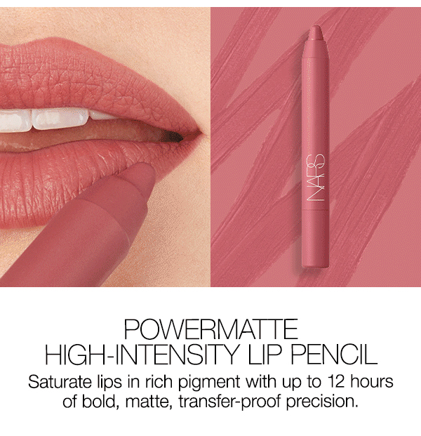 Saturate lips in rich pigment with Powermatte High-Intensity Lip Pencil’s 12 hour bold, matte, transfer-proof precision.