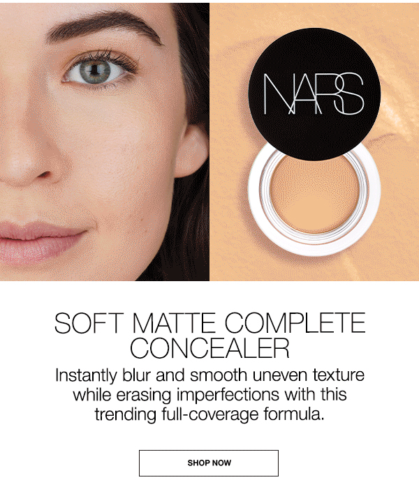 Instantly blur and smooth uneven texture while erasing imperfections with Soft Matte Complete Concealer.