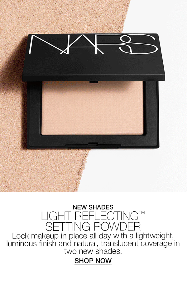 Lock makeup in place all day with two new shades of Light Reflecting™ Setting Powder’s luminous finish.