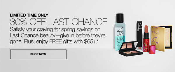 30% off last chance