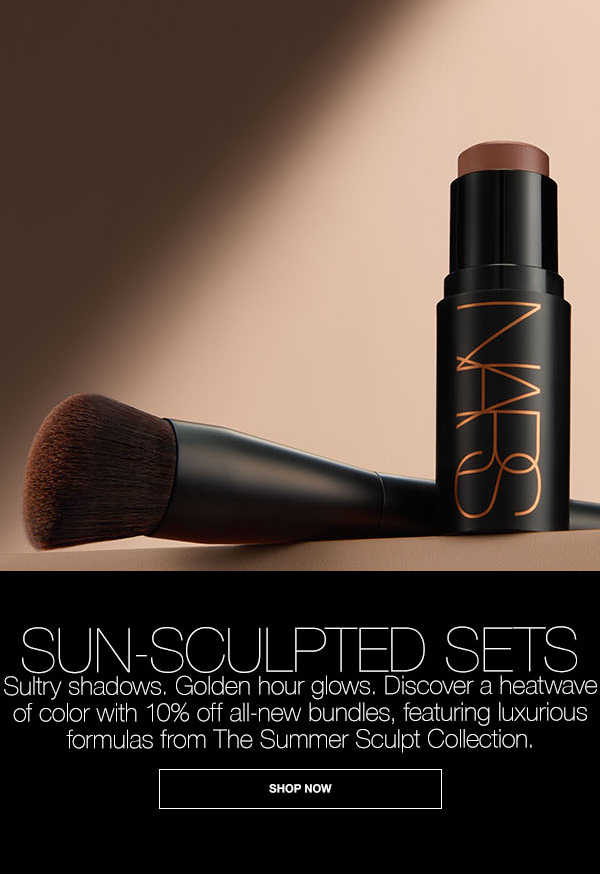 Discover a heatwave of color with 10% off all-new bundles, featuring luxurious formulas from The Summer Sculpt Collection.