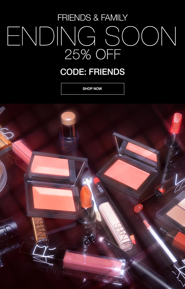 Friends & Family is ending soon. Save 25% off sitewide with CODE: FRIENDS.