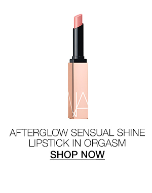 Slot 9: Shop Afterglow Sensual Shine Lipstick in Orgasm
