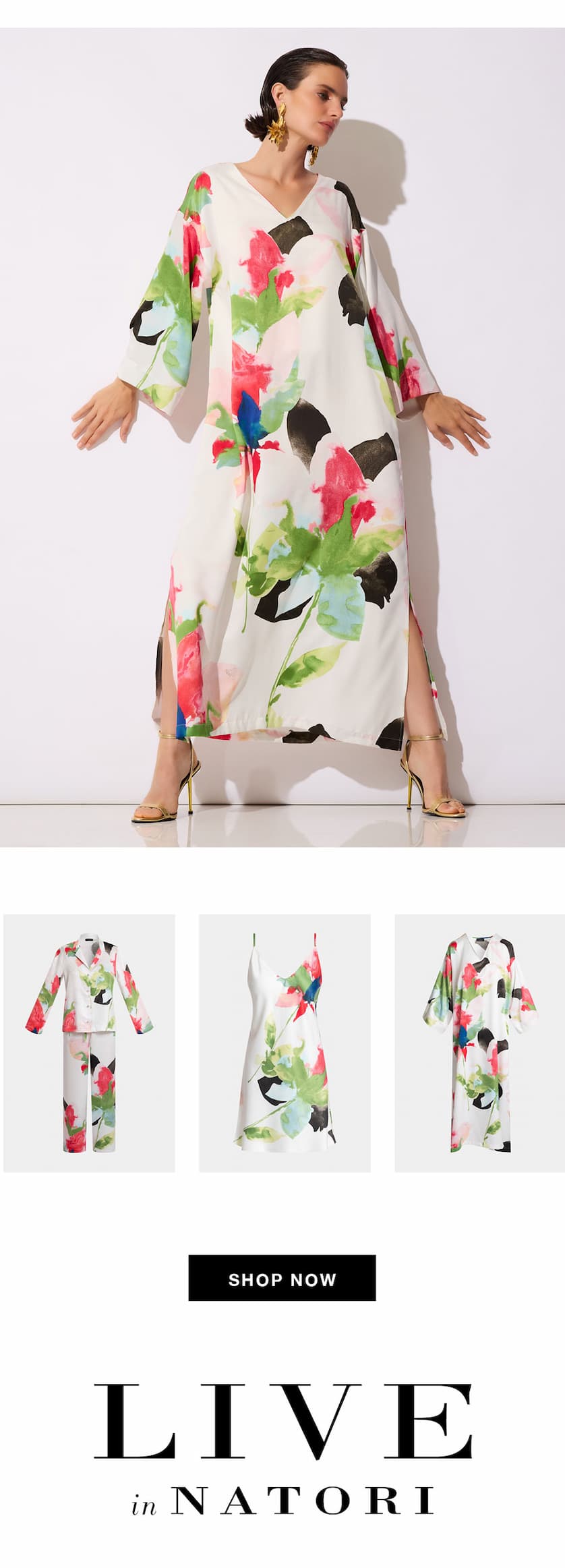 A fluid blend of color and movement.