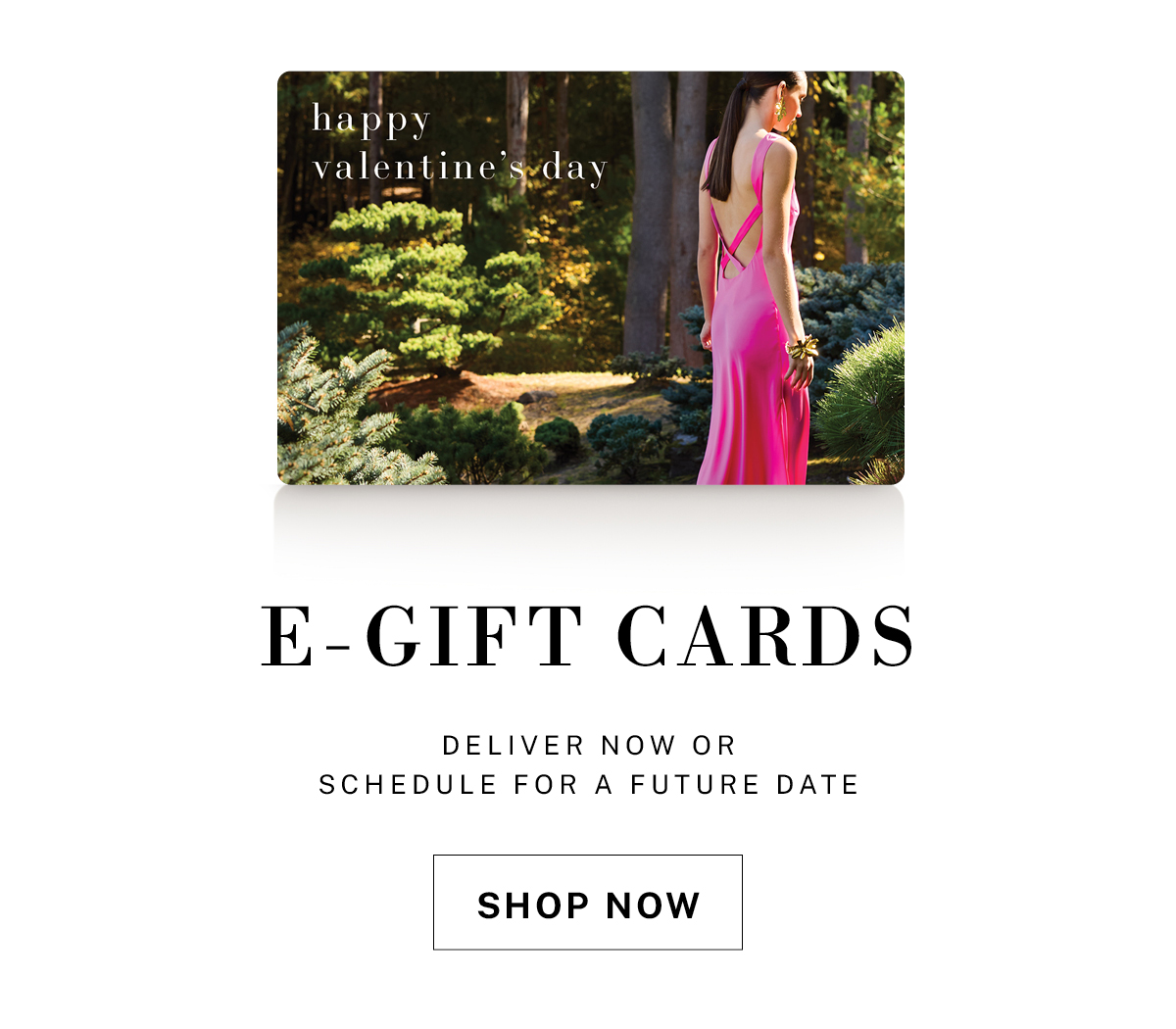Treat them to an e-gift card.