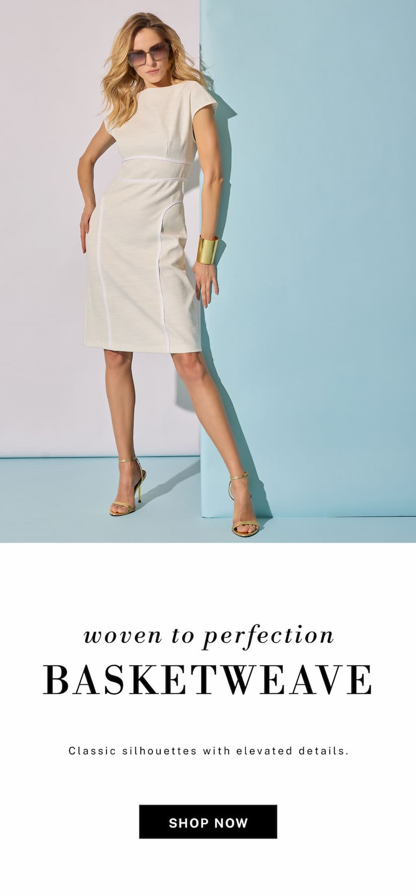 Classic silhouettes with elevated details.