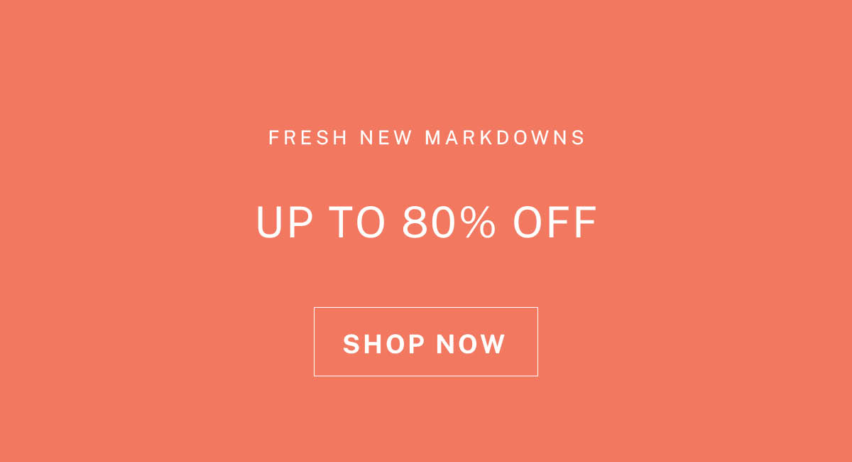 New markdowns added.