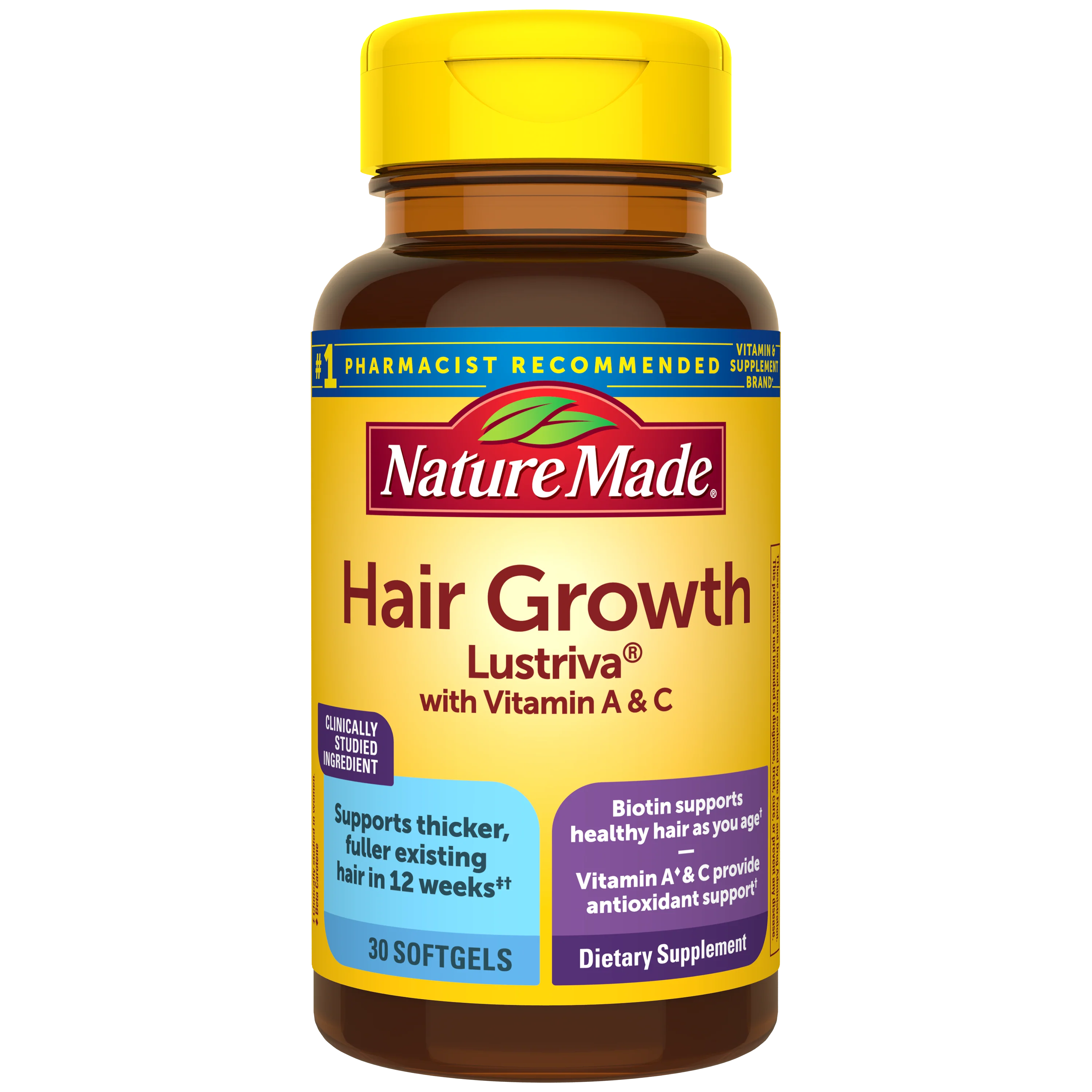 Image of Hair Growth Lustriva® Softgels