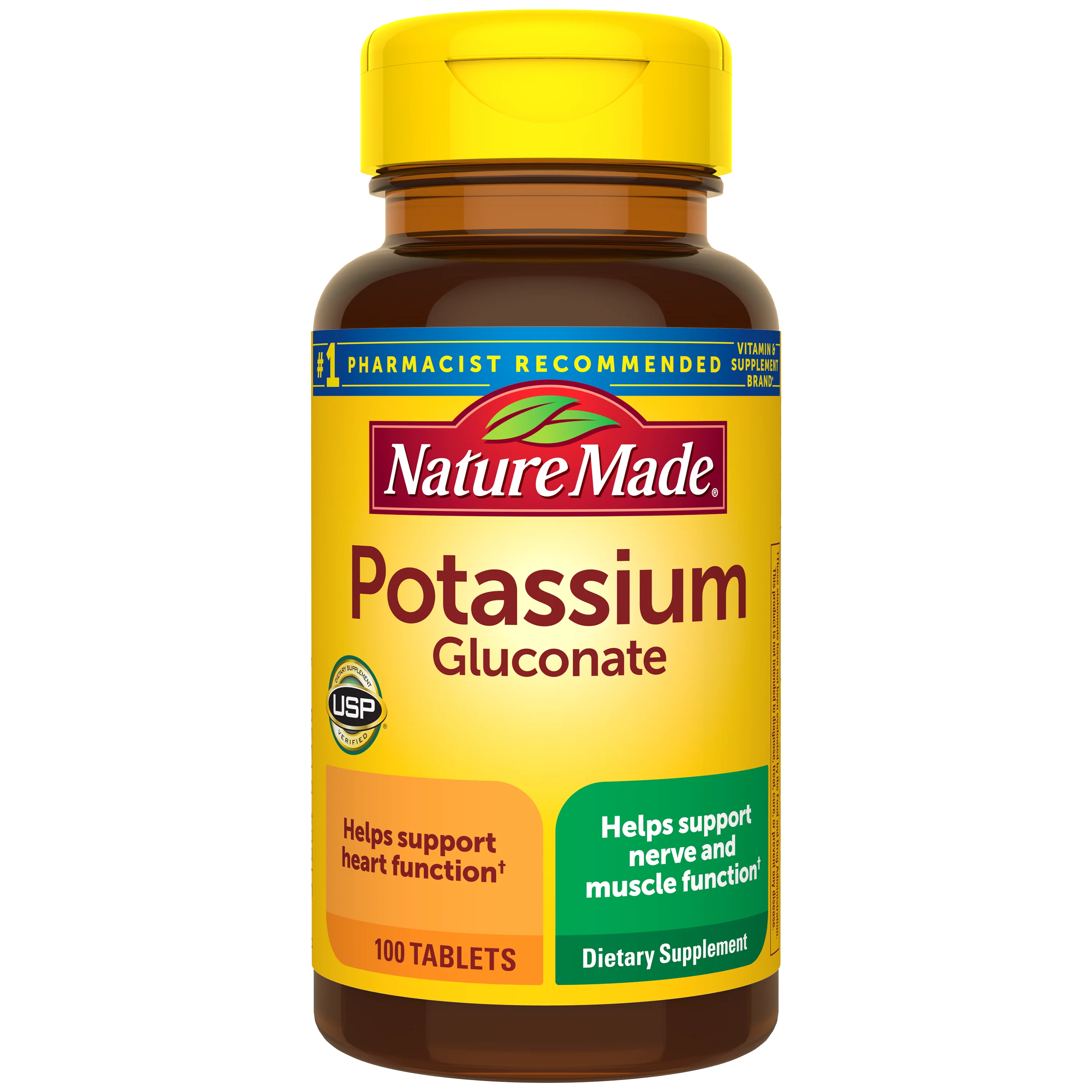 Image of 550 mg Potassium Gluconate Tablets
