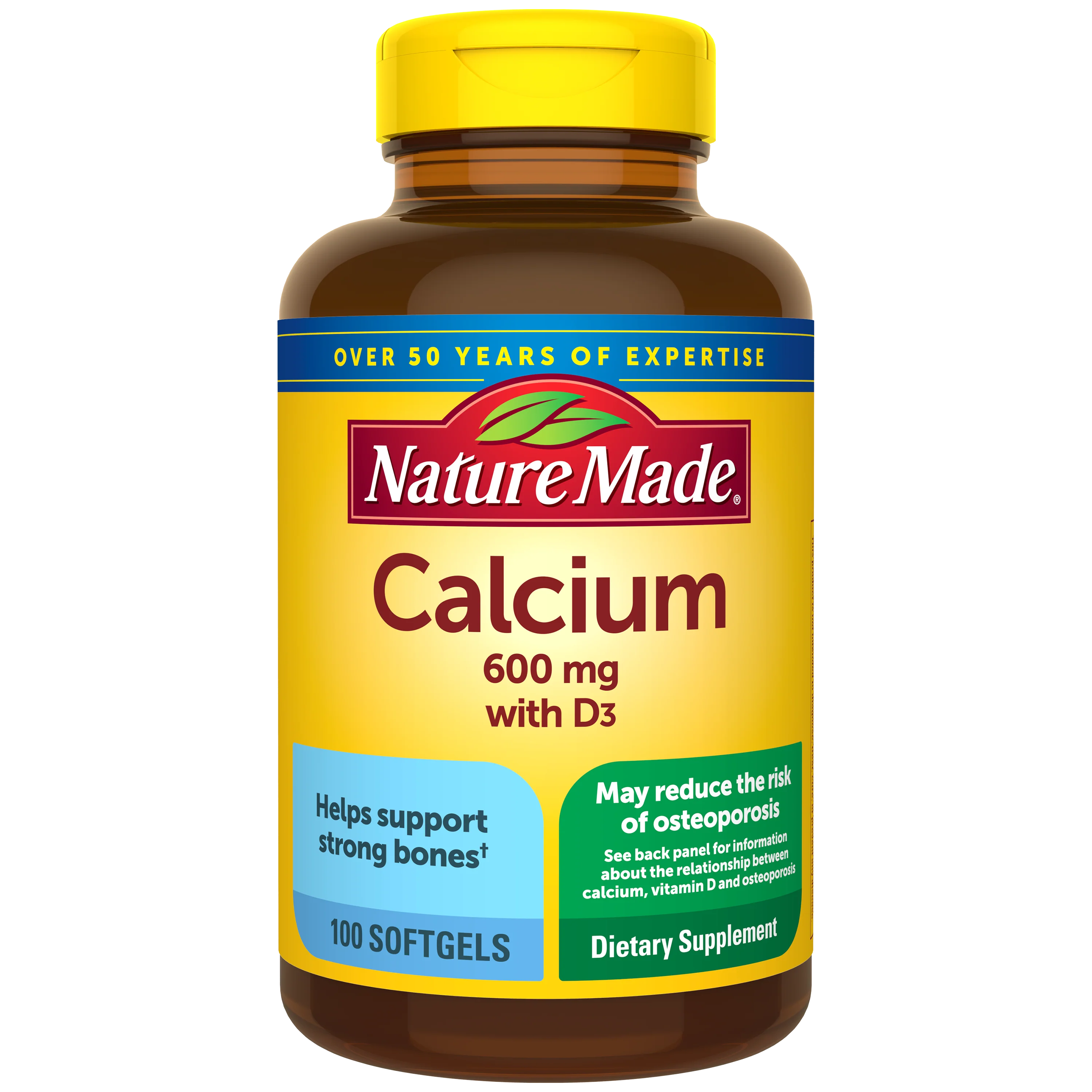 Image of Calcium 600 mg with Vitamin D3 Softgels