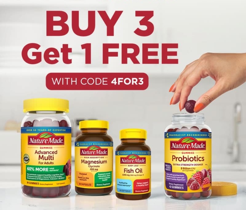 The Daily 4 - A four supplement routine designed by our experts. BUY 3 GET 1 FREE with code: 4FOR3