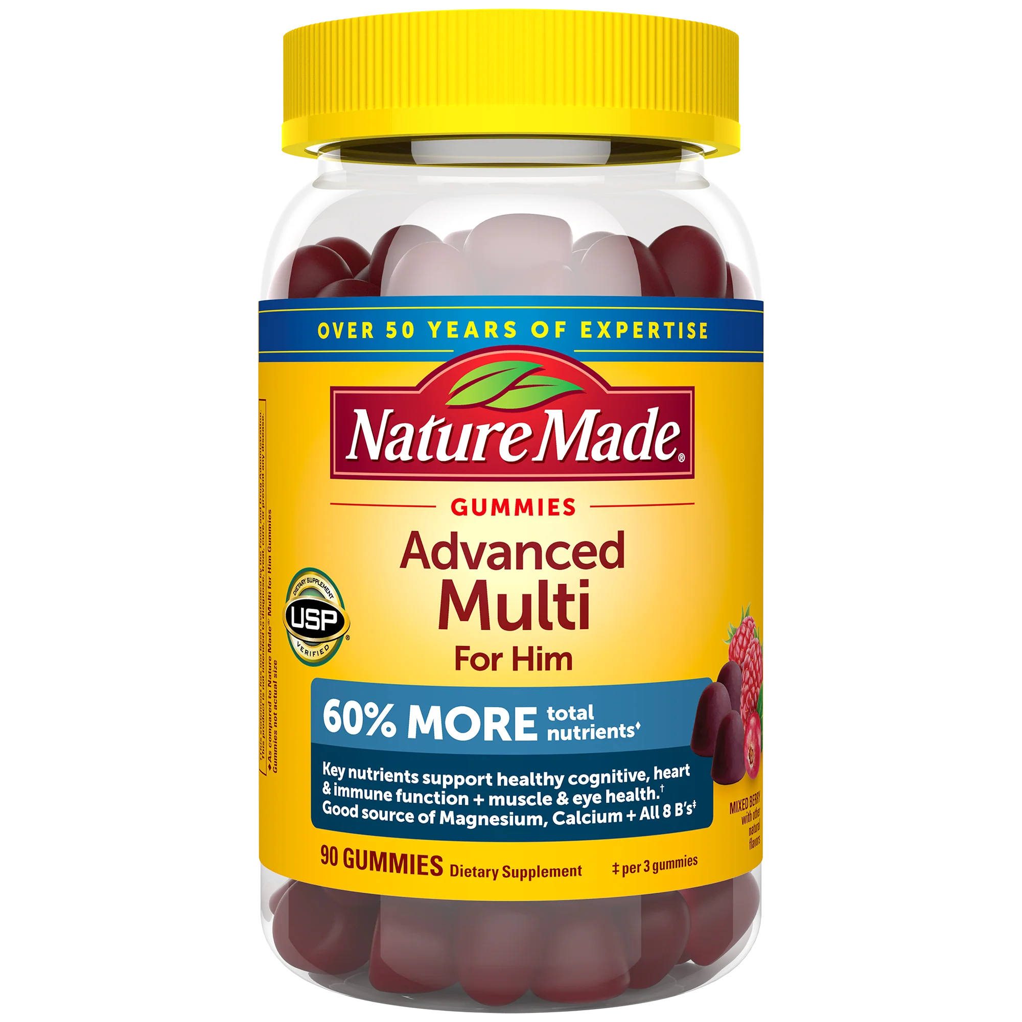 Image of Advanced Multivitamin Gummies For Him