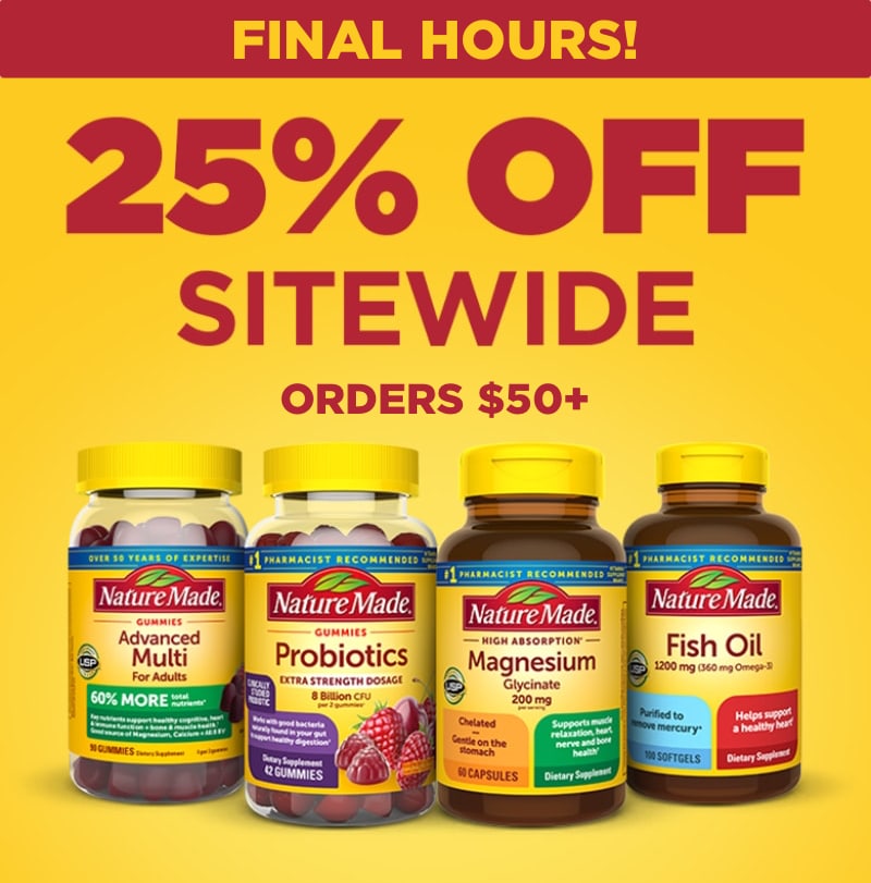 25% OFF $50+ with code: RESET26