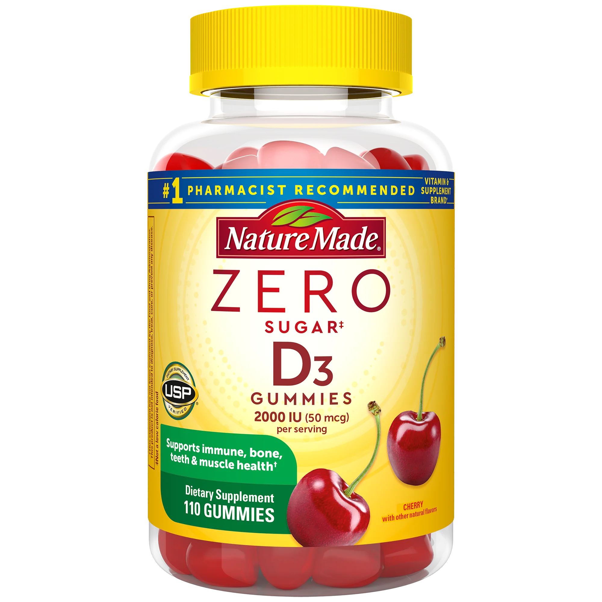 Image of Zero Sugar Vitamin D3 Gummies