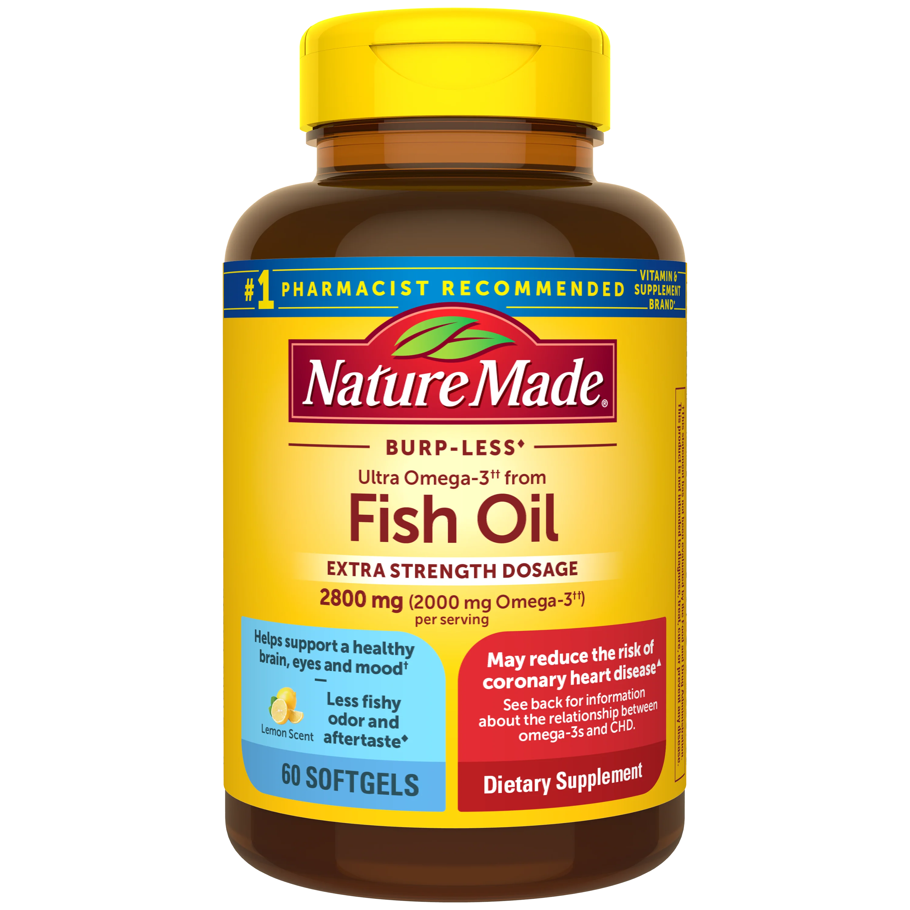 Image of Extra Strength Omega-3†† From Fish Oil Softgels 2800 mg