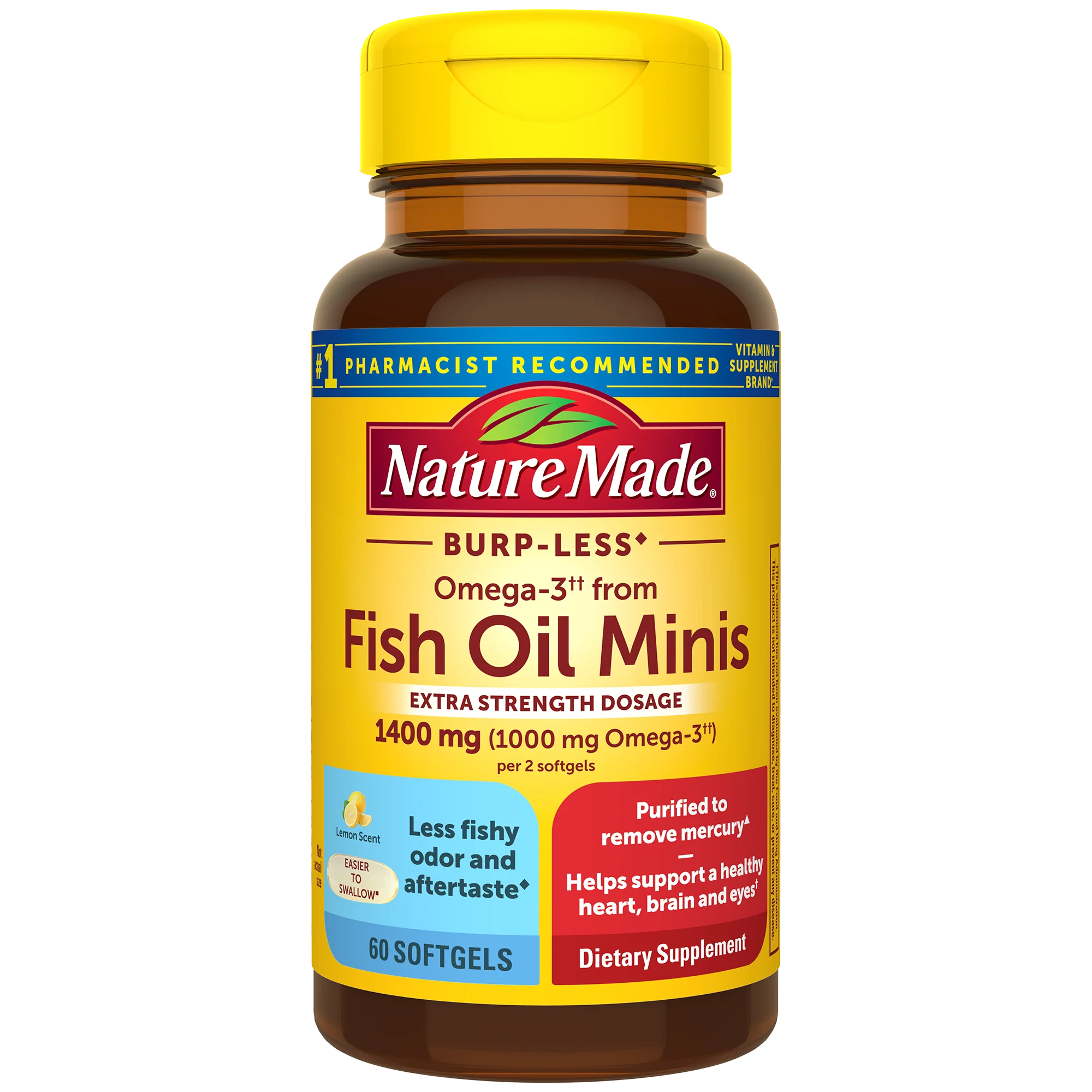 Image of Extra Strength Omega-3†† From Fish Oil Minis