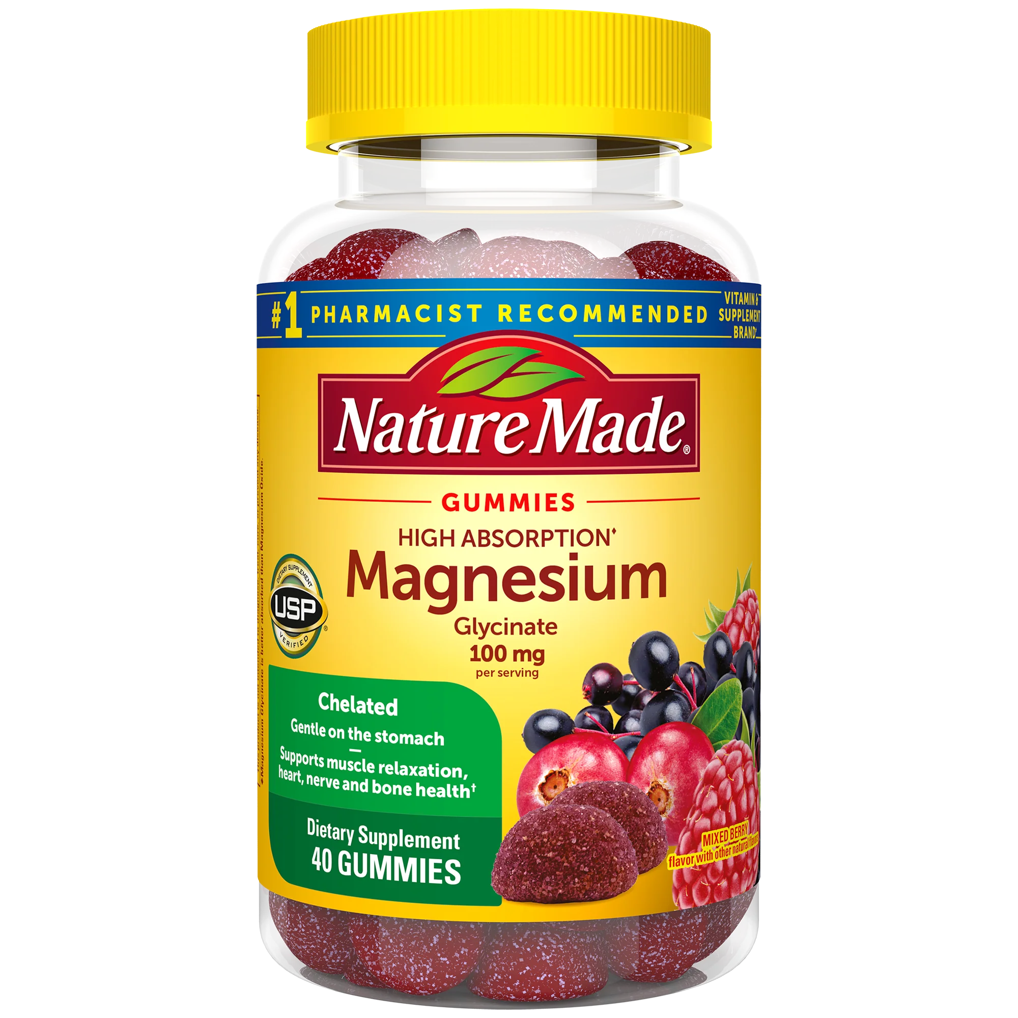 Image of High Absorption Magnesium Glycinate Gummies