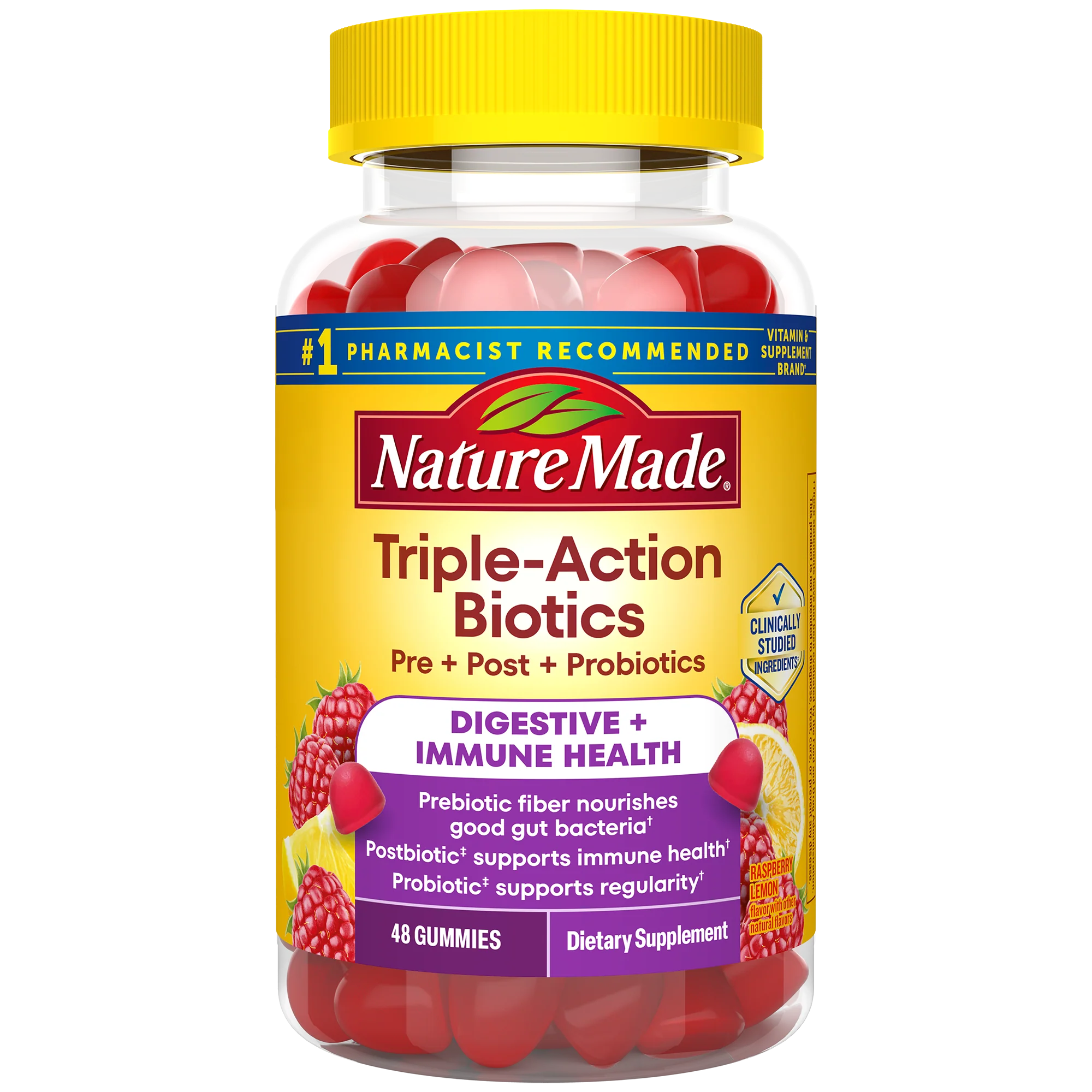 Image of Triple-Action Biotic Gummies