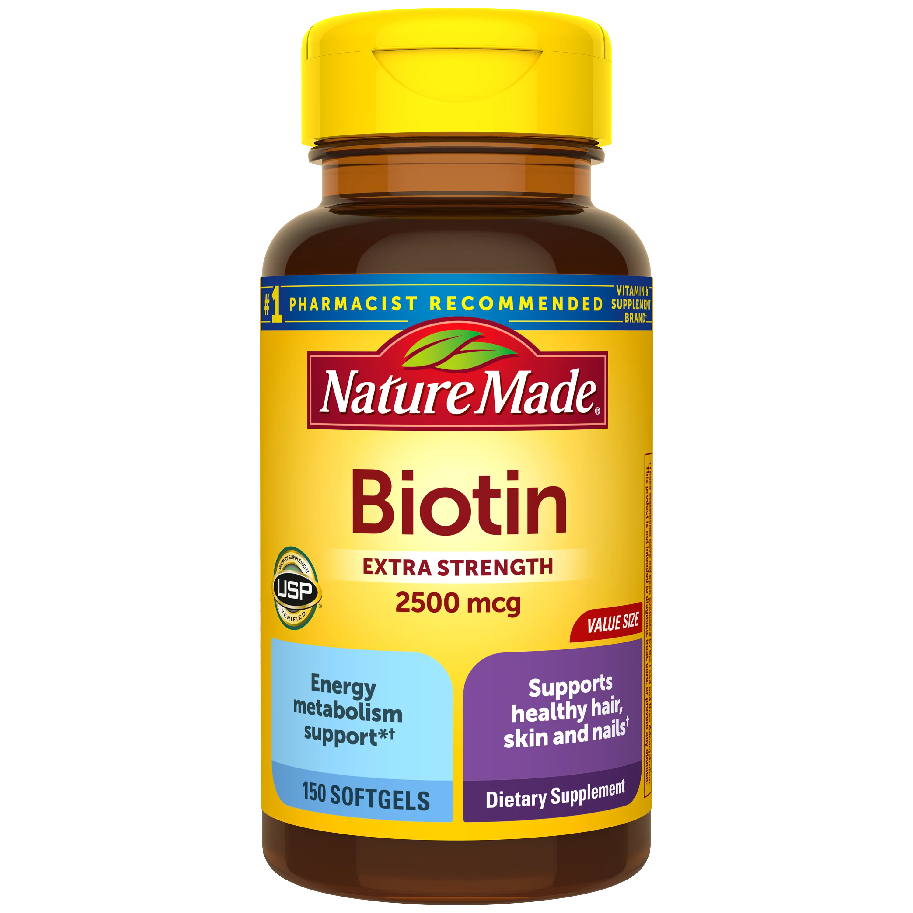 Image of Extra Strength Biotin 2500 mcg Softgels