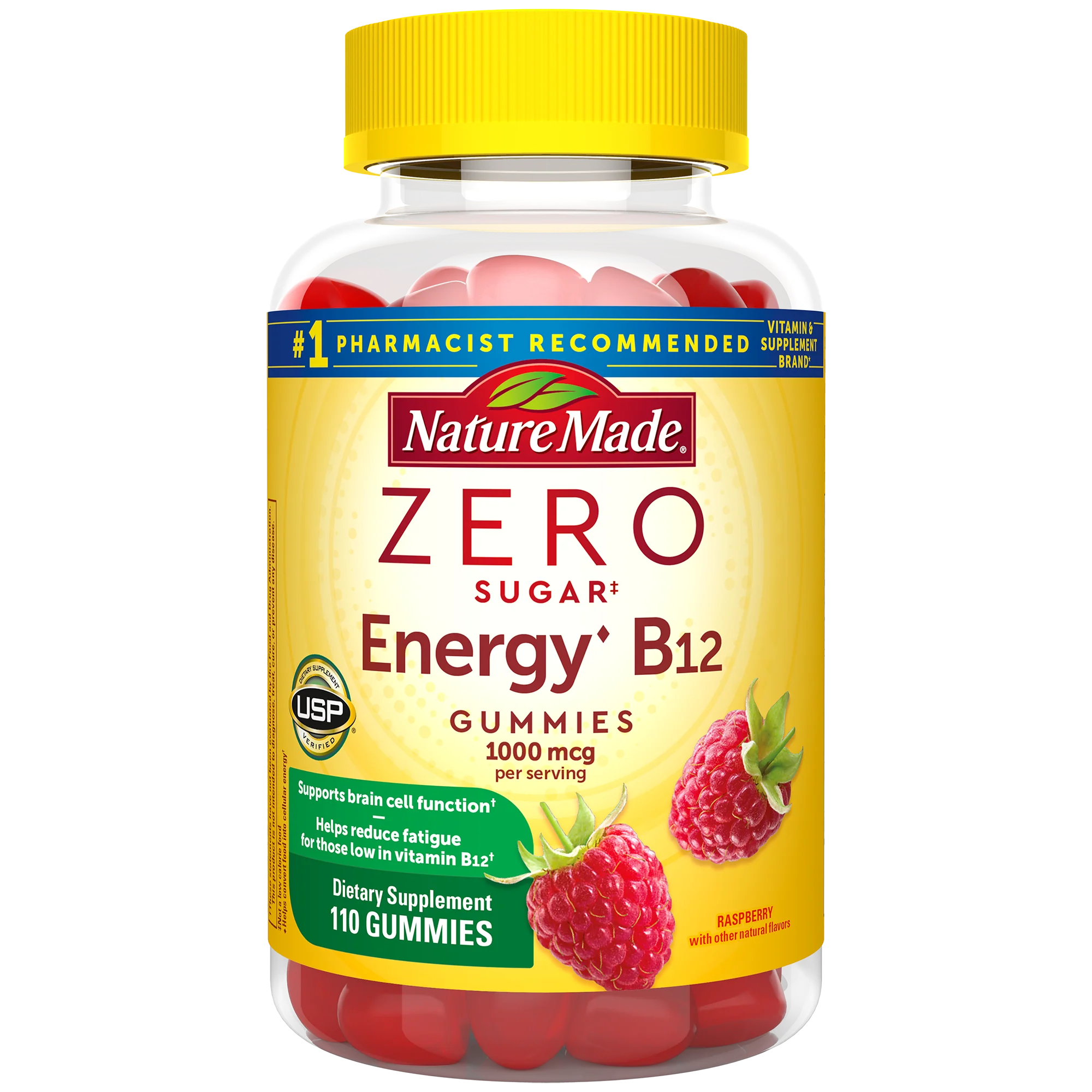 Image of Zero Sugar‡ Energy◆ B12 Gummies 1000 Mcg Per Serving