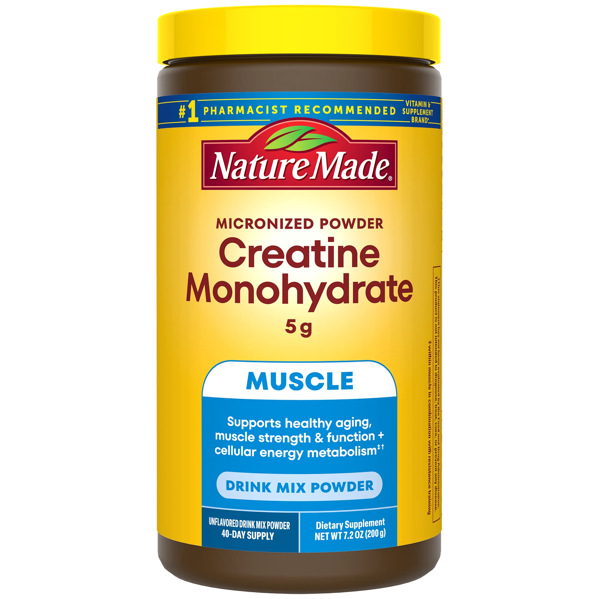 Image of Micronized Creatine Monohydrate 5 g Drink Mix Powder