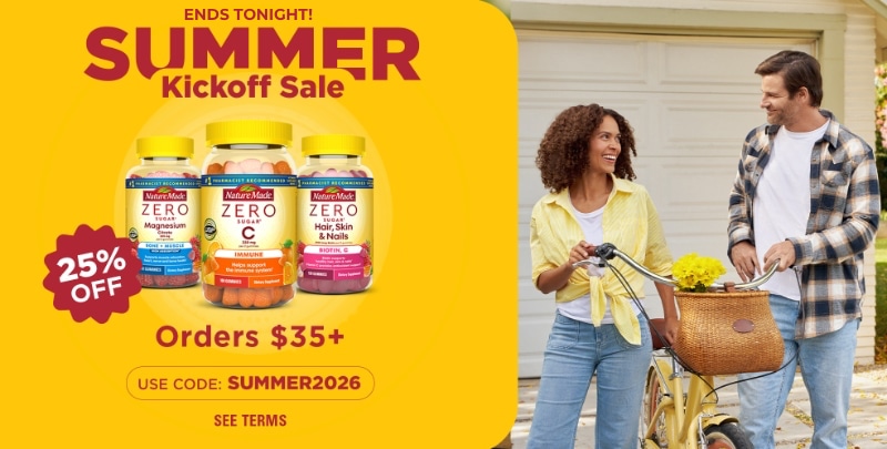 SUMMER Kickoff Sale: 25% OFF Orders $35+ use code: SUMMER2026 | SHOP NOW
