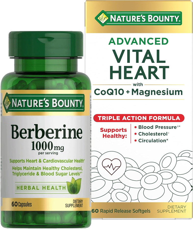 Berberine + Advanced Vital Heart with CoQ10 & Magnesium
