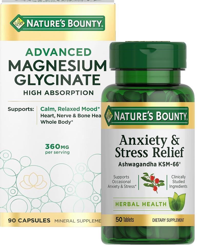Advanced Magnesium Glycinate  + Anxiety & Stress Relief