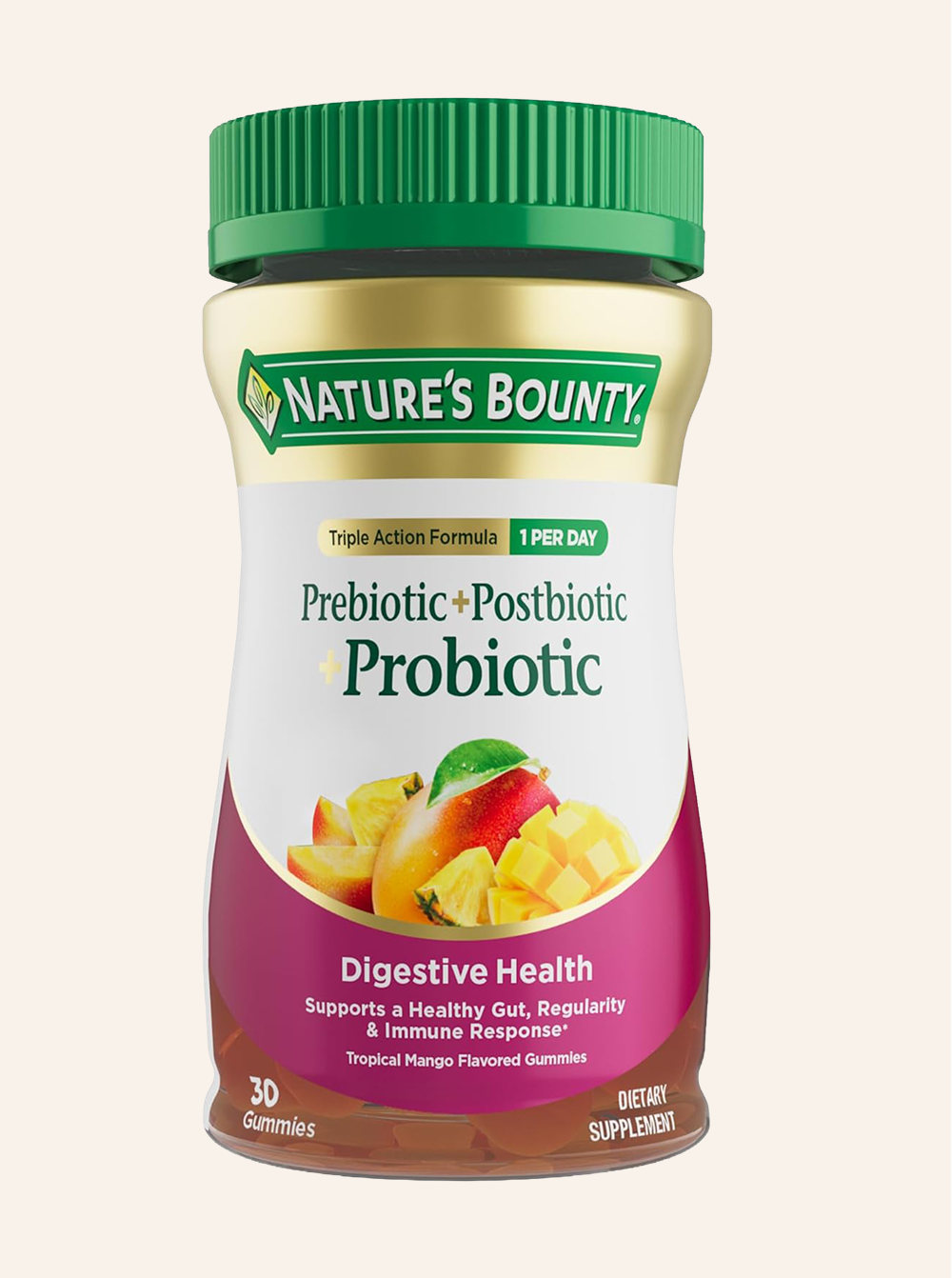 Prebiotic + Postbiotic + Probiotic Gummies