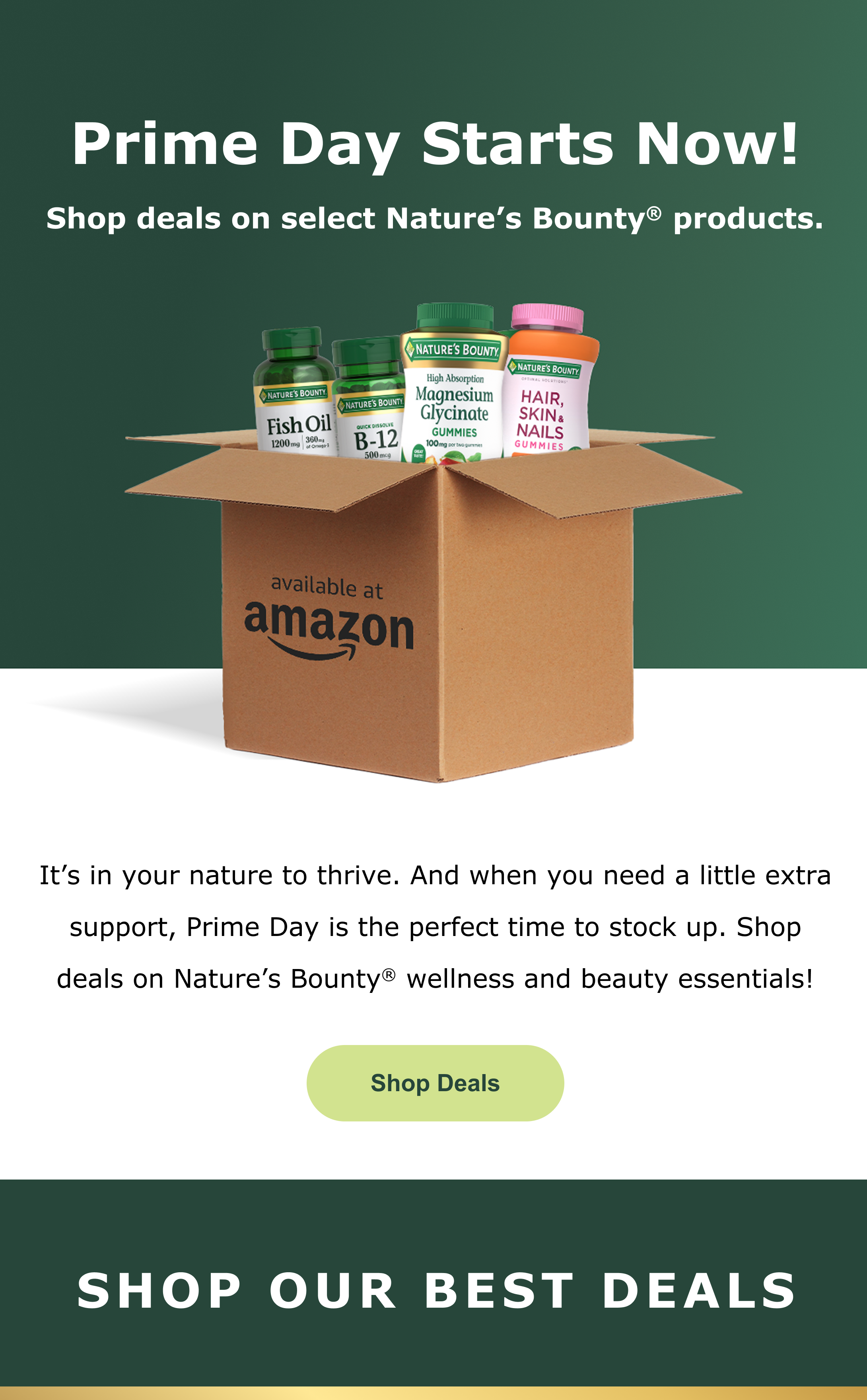 Prime Day Starts Now!