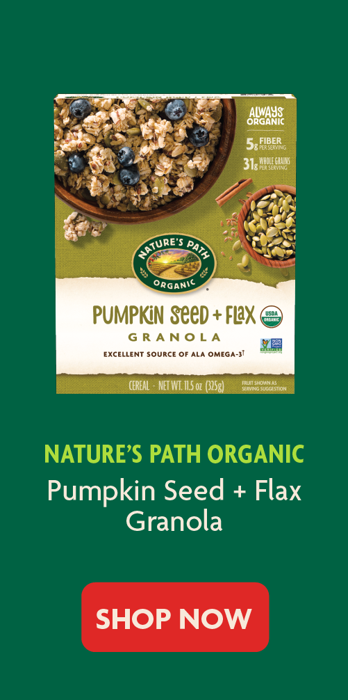 Pumpkin Seed + Flax Granola 